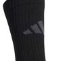 adidas Ess Cc Crew 3P - black/gresix