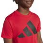 adidas J Bl Tee 160 - purrub/black
