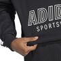 adidas M Tiro Fl Hdy - black/white