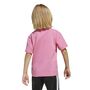 adidas Lk Bl Tee 160 - pnkfus/white