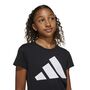 adidas Jg Bl Tee 160 - black/white
