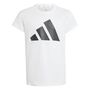adidas Jg Bl Tee 160 - white/black