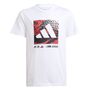 adidas J Camo Logo Tee - white