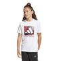 adidas J Camo Logo Tee - white