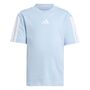adidas Lk 3S Tee 160 - globlu/white