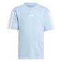 adidas Lk 3S Tee 160 - globlu/white