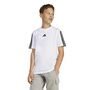 adidas J 3S Tee 160 - white/black