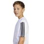 adidas J 3S Tee 160 - white/black