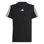 adidas J 3S Tee 160 - black/white