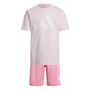 adidas Lk Bl T-Set 160 - clpink/white