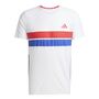 adidas Adizero R Tee M - white