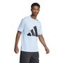 adidas M Bl Sj T - globlu/black