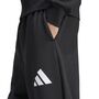 adidas M Wide Pant Fl - black/white