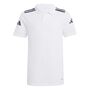adidas Sq25 C Polo Y - white/black