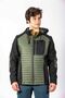Maul Penia 2Xt-Hybridsteppjacke+Kap - forest green/bl