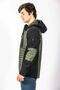 Maul Penia 2Xt-Hybridsteppjacke+Kap - forest green/bl