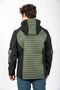 Maul Penia 2Xt-Hybridsteppjacke+Kap - forest green/bl