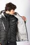 Maul Kuehtai - Steppjacke+Kapuze - black/grey