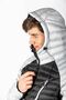 Maul Kuehtai - Steppjacke+Kapuze - black/grey