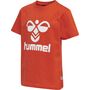 Hummel hmlTRES T-SHIRT S/S - CHERRY TOMATO