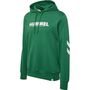 Hummel hmlLEGACY LOGO HOODIE - FOLIAGE GREEN