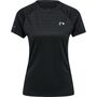 newline nwlLAKELAND T-SHIRT S/S WOMEN - BLACK
