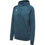 Hummel hmlMOVE GRID COTTON HOODIE - DEEP TEAL
