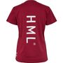 Hummel hmlCOURT COTTON T-SHIRT S/S WOMAN - RHUBARB
