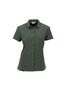 Maul Agile 3Xt - 1/2 Bluse Karo Las - forest green