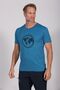 Maul Earth Fresh - 1/2 T-Shirt+Prin - blue