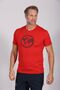 Maul Earth Fresh - 1/2 T-Shirt+Prin - red