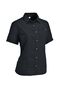 Maul Sandnes Xt - 1/2 Bluse Kariert - dark grey 