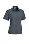 Maul Sandnes Xt - 1/2 Bluse Kariert - dark grey