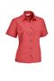 Maul Sandnes Xt - 1/2 Bluse Kariert - coral