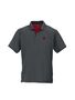 Maul Spiez Fresh - 1/2 Poloshirt - antrha/rot 