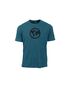 Maul Earth Fresh - 1/2 T-Shirt+Prin - petrol blue