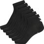 Hummel Hmlchevron 6-Pack  Mid Cut Socks - black/black