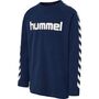 Hummel Hmlboys t-shirt l/s - black iris/black iris
