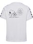 Hummel Hmlarchive t-shirt s/s peanuts - blanc de blanc/blanc de blanc