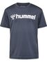 Hummel Hmllogo jersey s/s kids - ombre blue