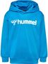 Hummel Hmllogo hoodie kids - diva blue