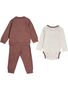 Hummel Hmltrio crewsuit set - nutmeg