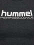 Hummel Hmlpulse logo light support bra - black melange