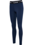 Hummel Hmlpulse mid waist tights - dress blues