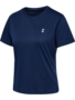 Hummel Hmlpulse training w t-shirt s/s - dress blues