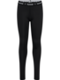 Hummel Hmljr pulse mid waist tights - black