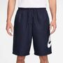 Nike M Nk Club Short Wvn - obsidian/white