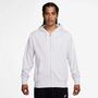 Nike M Nk Club Ft Fz Hoodie - birch heather/white/white