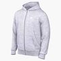 Nike M Nk Club Ft Fz Hoodie - birch heather/white/white