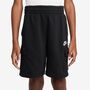 Nike K Nsw Club Ft Crgo Short Lbr - black/black/white